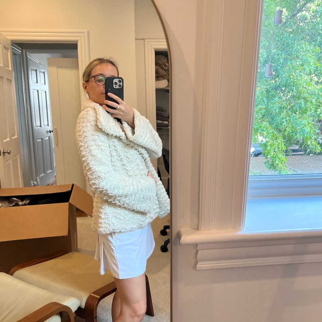 White Patagonia Coat